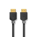 Højhastigheds HDMI-kabel med Ethernet, 4K@30Hz, 10,2 Gbps, 15m