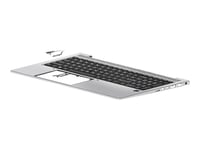 Hp - Ersättningstangentbord För Bärbar Dator - Bakgrundsbelyst - Brittisk - Med Övre Skydd - För Elitebook 850 G7 Notebook