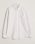 GANT Relaxed Fit Heritage Striped Oxford Shirt White/Red