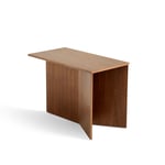 HAY - Slit Table Wood Oblong, L49,5xW27,5xH35,5 - Träfärgad - Soffbord - Trä