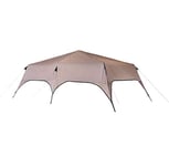 Coleman 8-Person Instant Tent Rainfly Accessory,Brown/Black