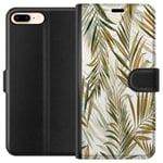 Apple iPhone 7 Plus Svart Plånboksfodral Magisk plats