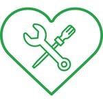 Servicepaket Lådcykel (El)Servicepaket GreenBenefits
