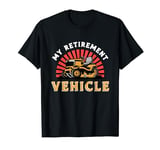 My Retirement Vehicle Grass Cutting Loves Lawn Tractor Mower T-Shirt