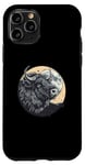 Coque pour iPhone 11 Pro Buffle musqué sur la lune