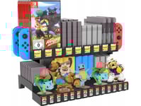 Jys Organisator / Spelställ Game Boy / Snes / N64 / Nes / Fc / Sfc / Hvc-Mr / Nds3 / 3Ds Och Konsol För Nintendo Switch / Switch Oled / Ns198