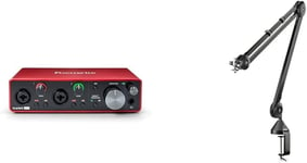 "Focusrite Scarlett Solo 3rd Generation USB Audio Interface - High-Quality"