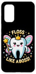 Coque pour Galaxy S20 Floss Like a Boss Fun Tooth Fairy Hygiène des enfants