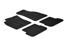 Gummimattor lampliga for Audi A6 4F 20062010 TDesign 4delad monteringsklammor