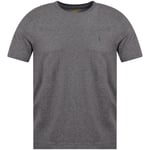 POLO RALPH LAUREN Grey Heather Cotton T-Shirt Size: XL