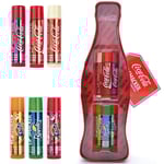 6st Läppbalsam Lip Smacker Coca - Cola / Fanta / Sprite Smak