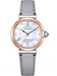 Citizen EM1074-15D Eco-Drive May bells roséguld Elegance Damklocka