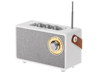 Speaker With Radio | Cr 1902 W | 5 W | Bluetooth | White | Wireless Connection