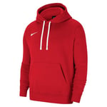 NIKE Men's M Nk Flc Park20 Po Hoodie Sweatshirt, university red/white/white, L UK