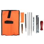 10pcs Chain Saw Sharpening Kit Chainsaw File Tool Set Guide