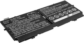Kompatibelt med Dell XPS 13 7390, 7.6V, 6500 mAh