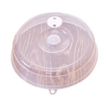 DANDANdianzi Plate Cover Anti-Splatter Lid for Microwave with Steam Vent Bowl Food Protection Dome Plastic