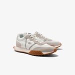 Lacoste L-Spin Deluxe 3.0 2232SMA Mens White Suede Lifestyle Trainers Shoes