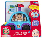 CoComelon Push 'N Sing Family Car