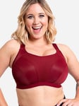 Curvy Kate Everymove Wired Sports Bra Beet - Red/coral, Red, Size 32J, Women