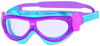 Zoggs Phantom Kid's Mask Swimming Goggles - Purple and Blue And