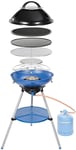 Party Grill CV: Portable All-in-One Camping BBQ (CV Gas Cartridge Powered)