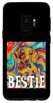 Coque pour Galaxy S9 Bestie Dog Best Friend Puppy Love