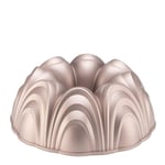 Heirol - Premium sockerkaksform regnbåge 25 cm 2,4 L roséguld