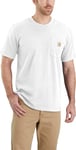 Carhartt Men's Workwear Pocket S/S T-Shirt White XXL, White
