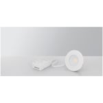 MALMBERGS Downlight MD-231, LED, 3x5W, Vit, IP44, 3-pack