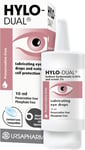 HYLO Dual - Preservative Free Eyedrops - Contains 0.05% Sodium Hyaluronate and 