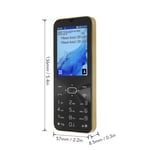 BROLEO Mobile Phone For Seniors With Big Buttons Ultra-Thin Body SOS Function