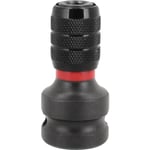 Tecos Impact bitshållare, inv. 1/2&quot;, med snabblås för 1/4&quot;