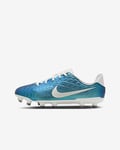 Nike Jr. Tiempo Emerald Legend 10 Academy Younger/Older Kids' MG Low-Top Football Boot
