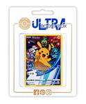 Pikachu SWSH020 - Ultraboost X Epée et Bouclier 4 Voltage Éclatant - Coffret de 10 Cartes Pokémon Françaises