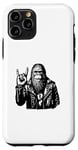 Coque pour iPhone 11 Pro Rebel Bigfoot Rocker – Sasquatch, Punk Rock Yeti