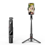Selfie stick stativ med Bluetooth/fjernbetjening