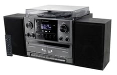 MCD5600SW Stereo music centre with DAB+/FM radio, CD/MP3, turntable, double cassette, USB, Bluetooth