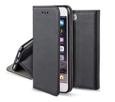 Iphone 11 Pro Max cover - flip med magnet - sort