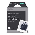 Film Fujifilm Instax Square Pack Monochrome 10 Poses Noir et Blanc - Neuf