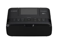 Canon SELPHY CP1300 Compact Portable Photo Printer | Support For Photo's, Photo Collages, Stickers | Direct Printing from Smart Devices, Computers & SD Card via Wi-Fi and USB (Black)
