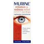 MURINE EYE DROPS IRRATATION & REDNESS 10ML