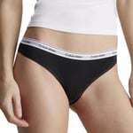 Calvin Klein Trosor Modern Logo Bikini Brief Svart bomull Medium Dam