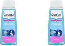 Clearasil Ultra Rapid Action Deep Pore Treatment Toner, 200Ml (Pack of 2)