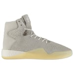 adidas Instinct Hi Tops Tubular Trainers Suede Leather UK 9.5 EU 44 Grey R46-5