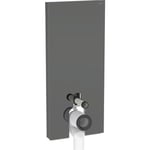 Geberit Monolith cistern för back-to-wall toalett, 114 cm, grått glas
