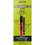 NYX Professional Makeup Ögonmakeup Ögonbryn Presentset On the Rise Volume Liftscara Mascara Black 10 ml + Fill & Fluff Eyebrow Pomade Pencil 0,2 g 1 Stk.