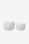 Wikholm Form - Kruka Mona S/2 - Vit