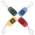Universal 433mhz Remote Control Wireless 4 Keys G Yellow