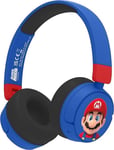 OTL Bluetooth Wireless Junior Super Mario Headphones Mario Face /He - J1398z